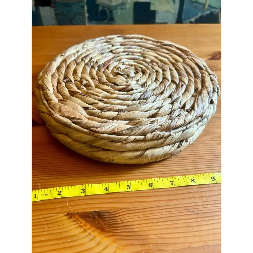 Woven Coil Seagrass Tray 10